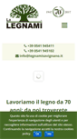 Mobile Screenshot of legnamisavignano.it